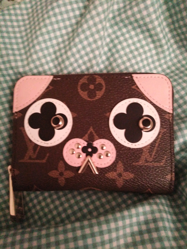 louis vuitton dog face purse